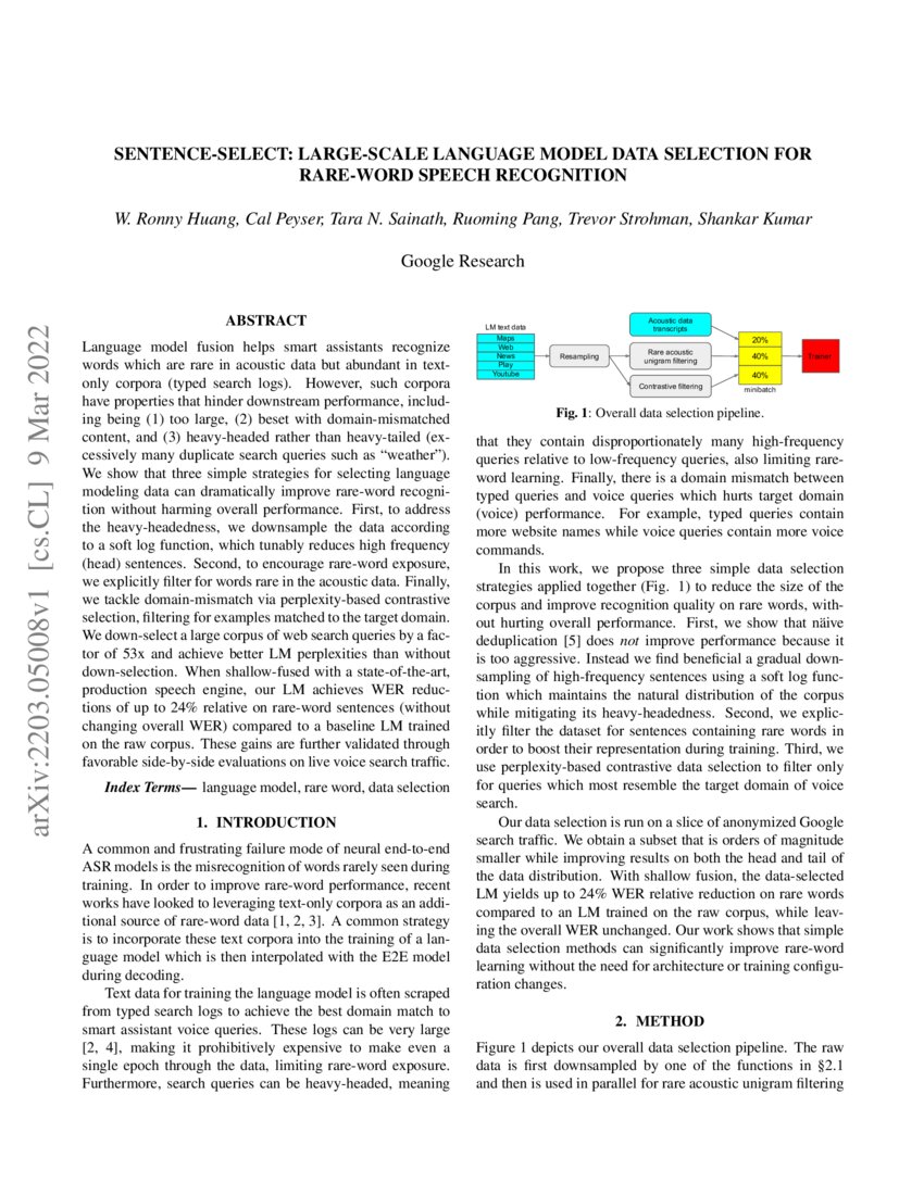 SentenceSelect LargeScale Language Model Data Selection for Rare