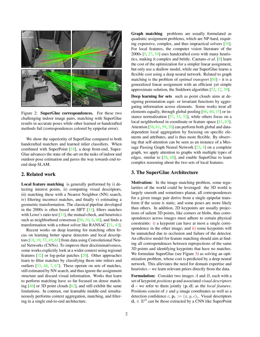 Feature Matching With Graph Neural Networks