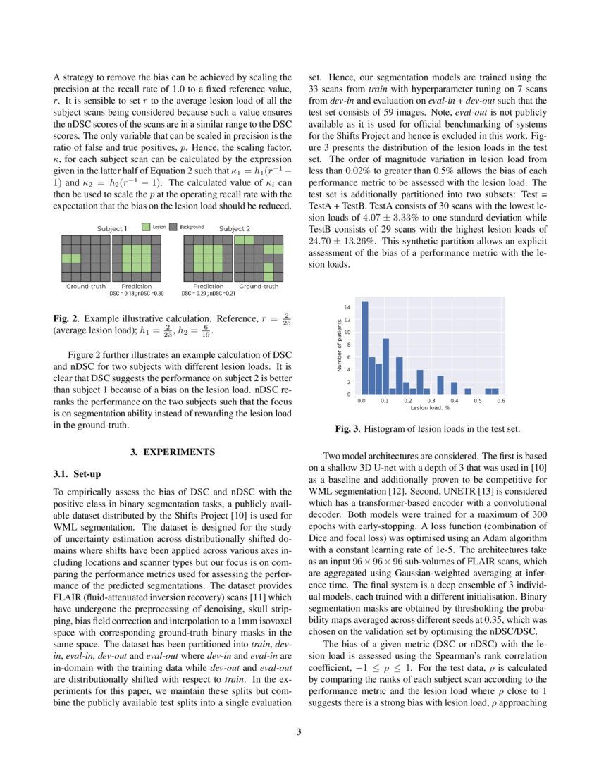 Tackling Bias in the Dice Similarity Coefficient Introducing nDSC for