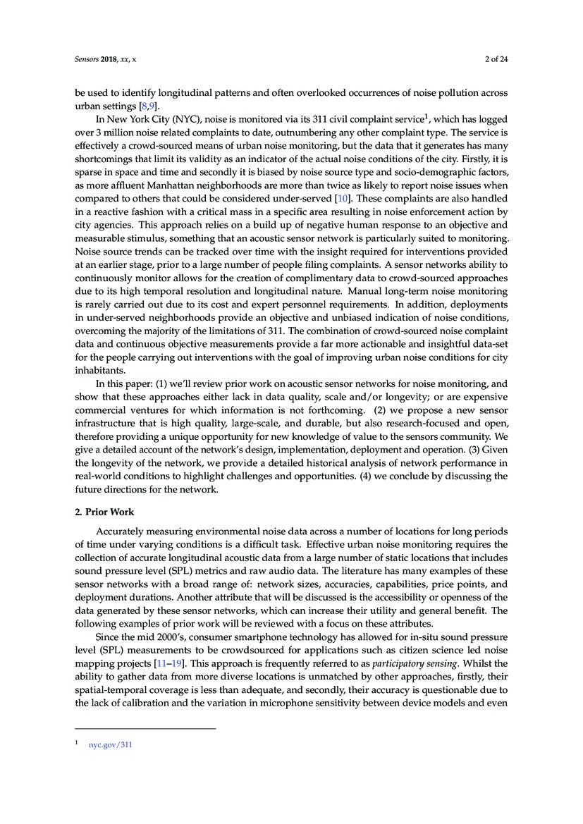 The life of a New York City noise sensor network DeepAI