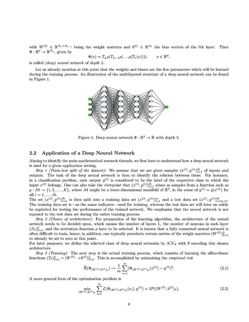 The Mathematics of Artificial Intelligence | DeepAI
