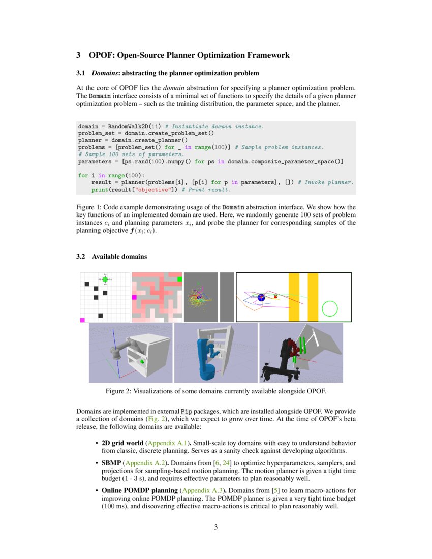 The Planner Optimization Problem Formulations and Frameworks DeepAI