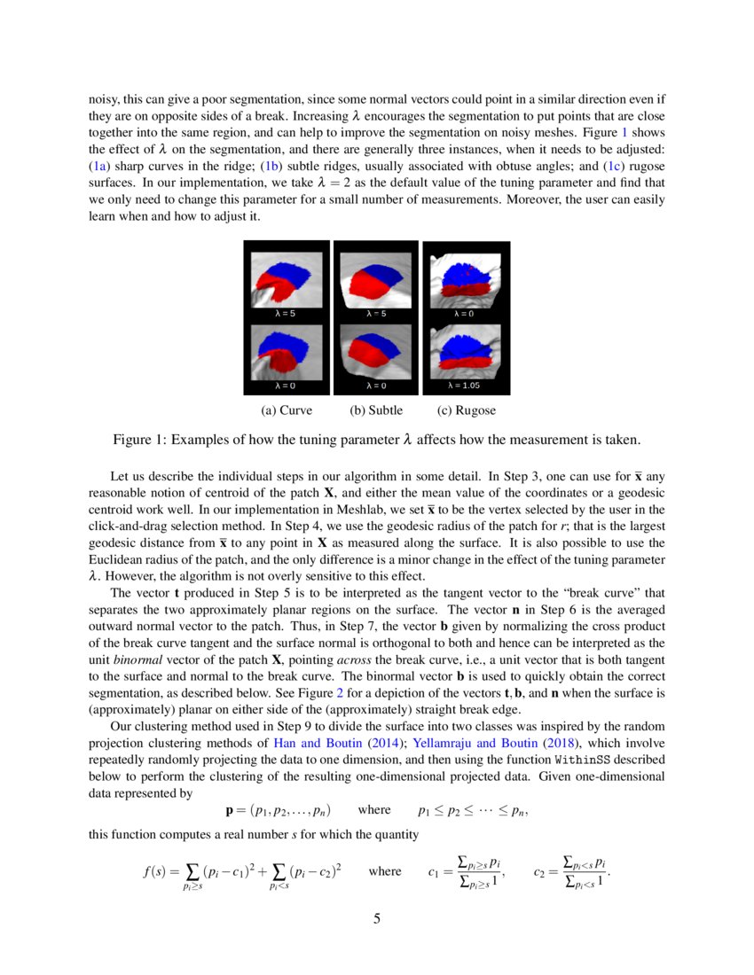 The Virtual Goniometer: A new method for measuring angles on 3D models ...