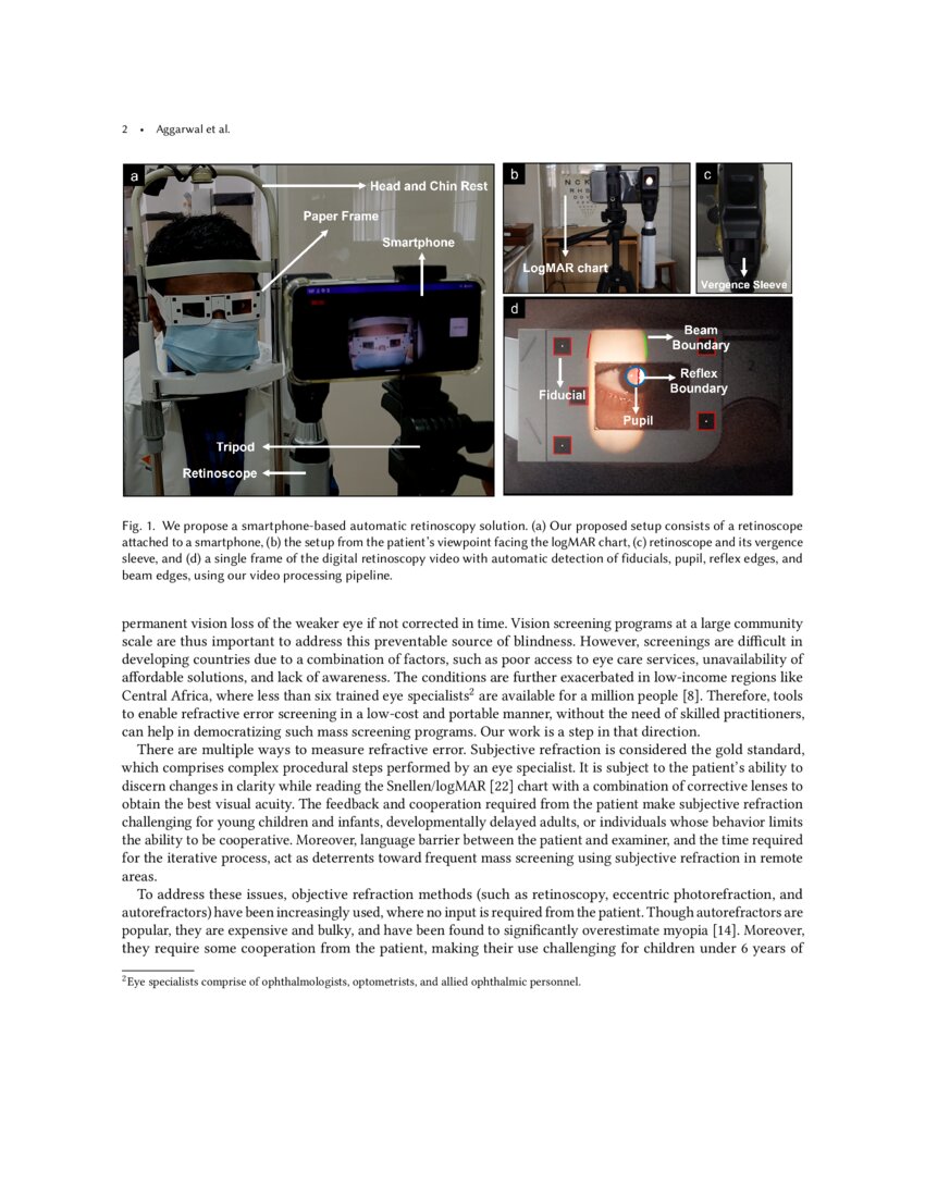 Towards Automating Retinoscopy for Refractive Error Diagnosis DeepAI