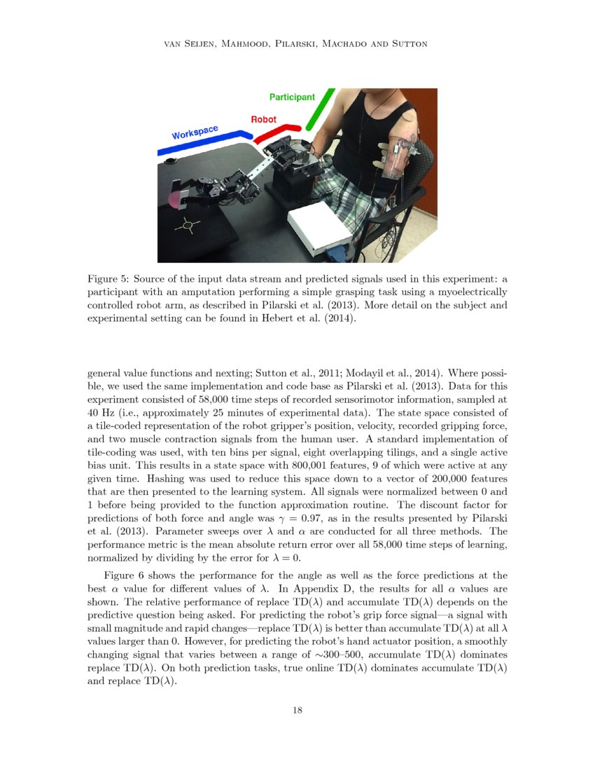 True Online Temporal Difference Learning Deepai