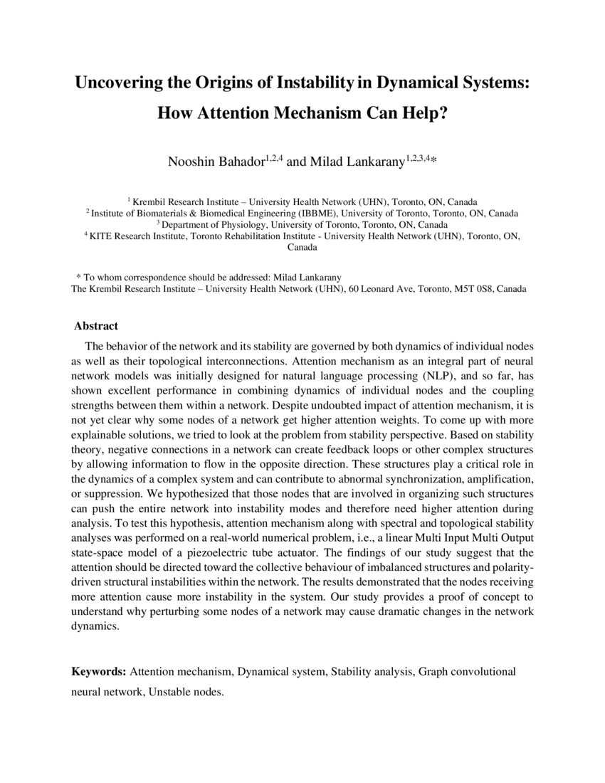 Uncovering the Origins of Instability in Dynamical Systems How
