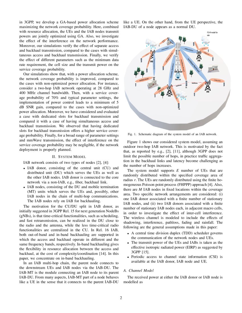 Uplink Power Control in Integrated Access and Backhaul Networks DeepAI
