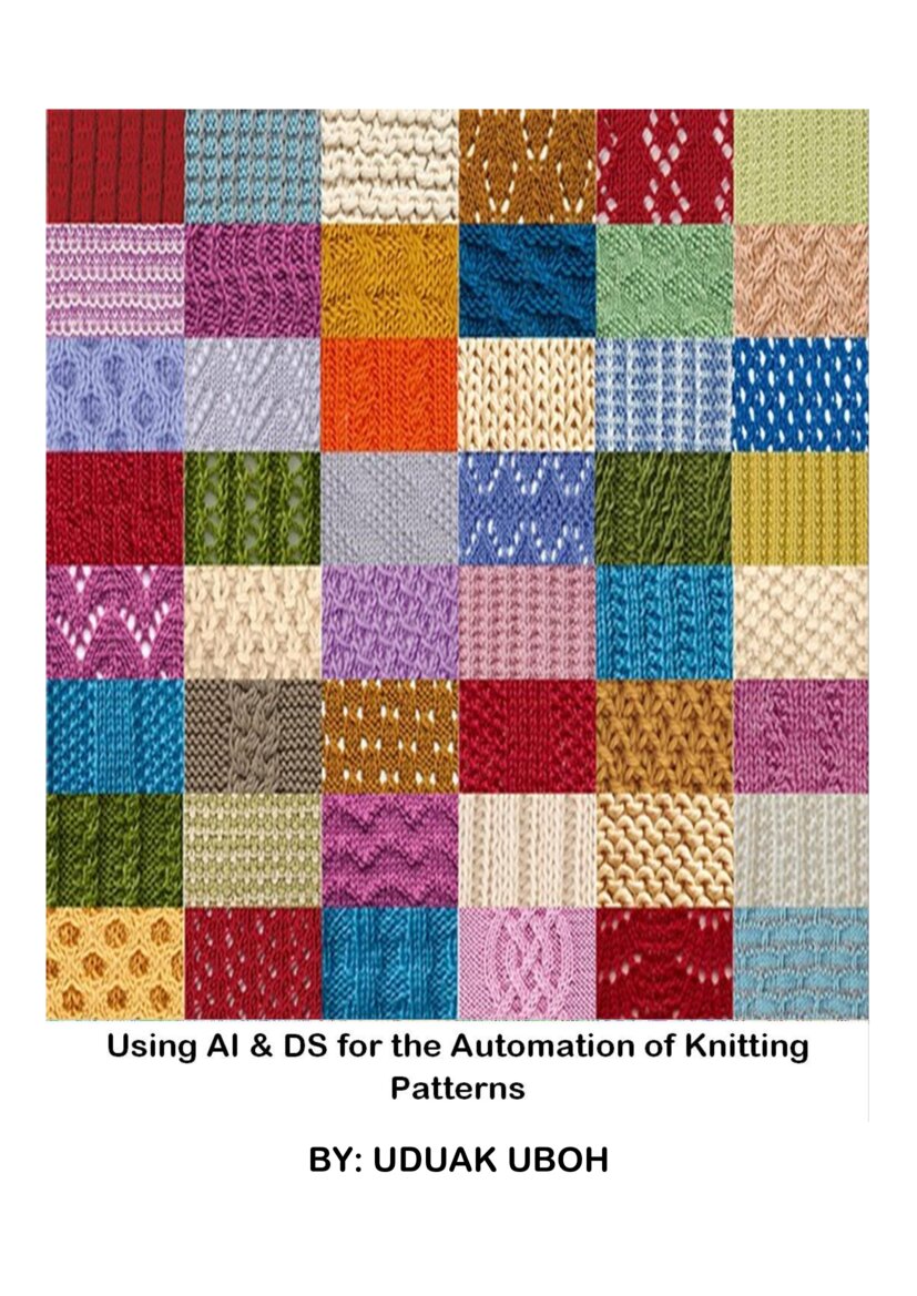 Using Artificial Intelligence for the Automation of Knitting Patterns ...