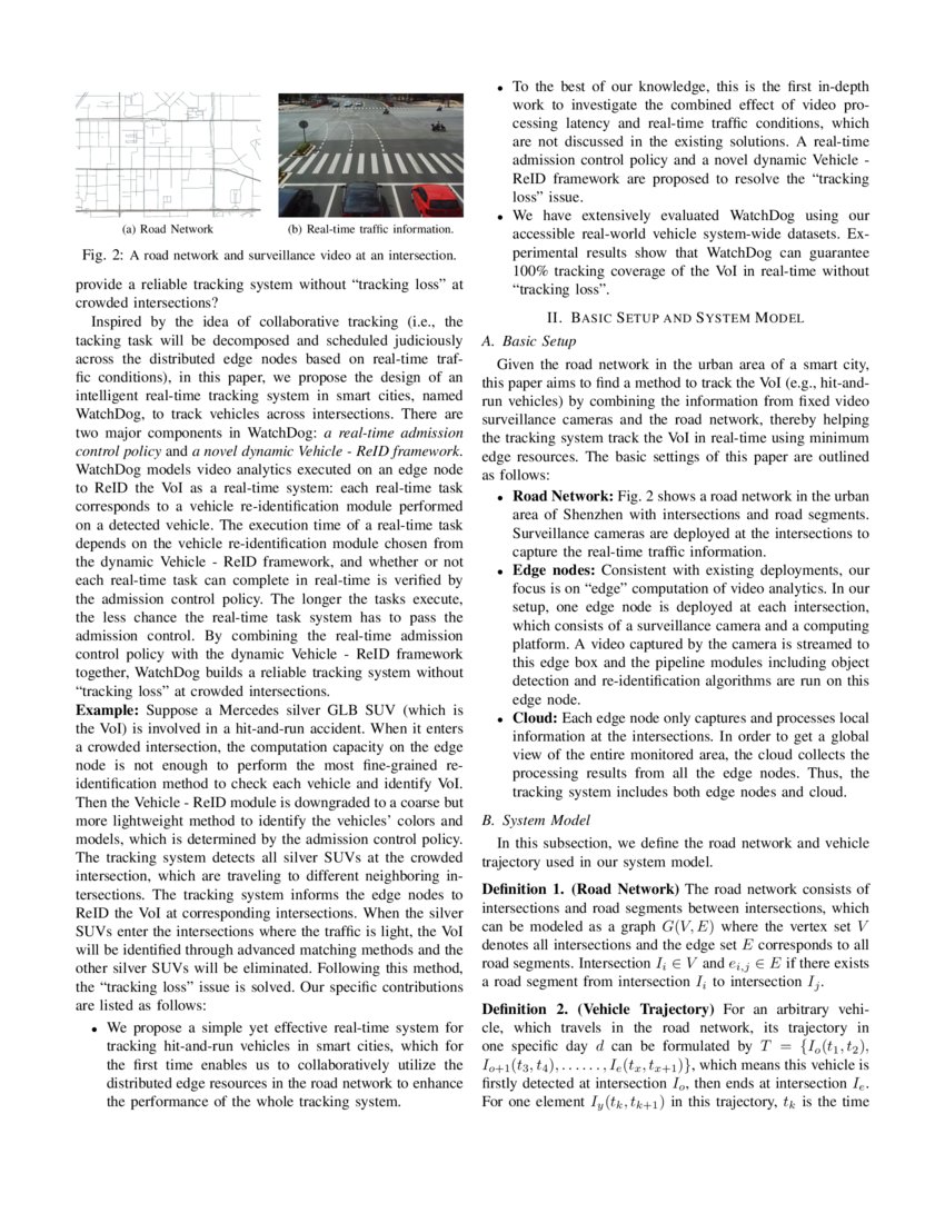 WatchDog Realtime Vehicle Tracking on Geodistributed Edge Nodes DeepAI