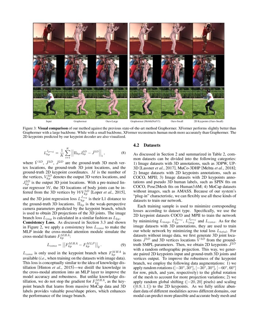 XFormer: Fast and Accurate Monocular 3D Body Capture | DeepAI